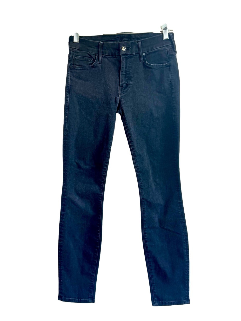 MOTHER Washed Black Denim